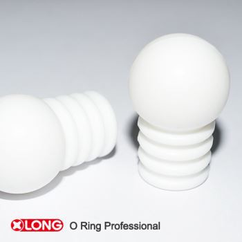 Silicone Stopper 50 Shore White Seal